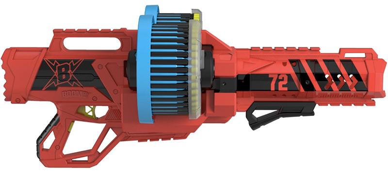Illustration for article titled BOOMco's New Dartsplosion Fires 72 Rounds Ensuring Total Dart Supremacy